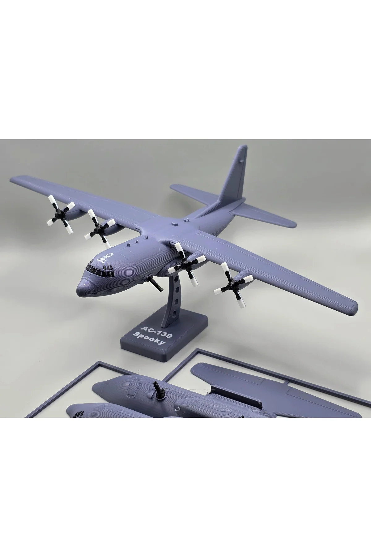 AC-130 uçak kit kart - Görsel 3
