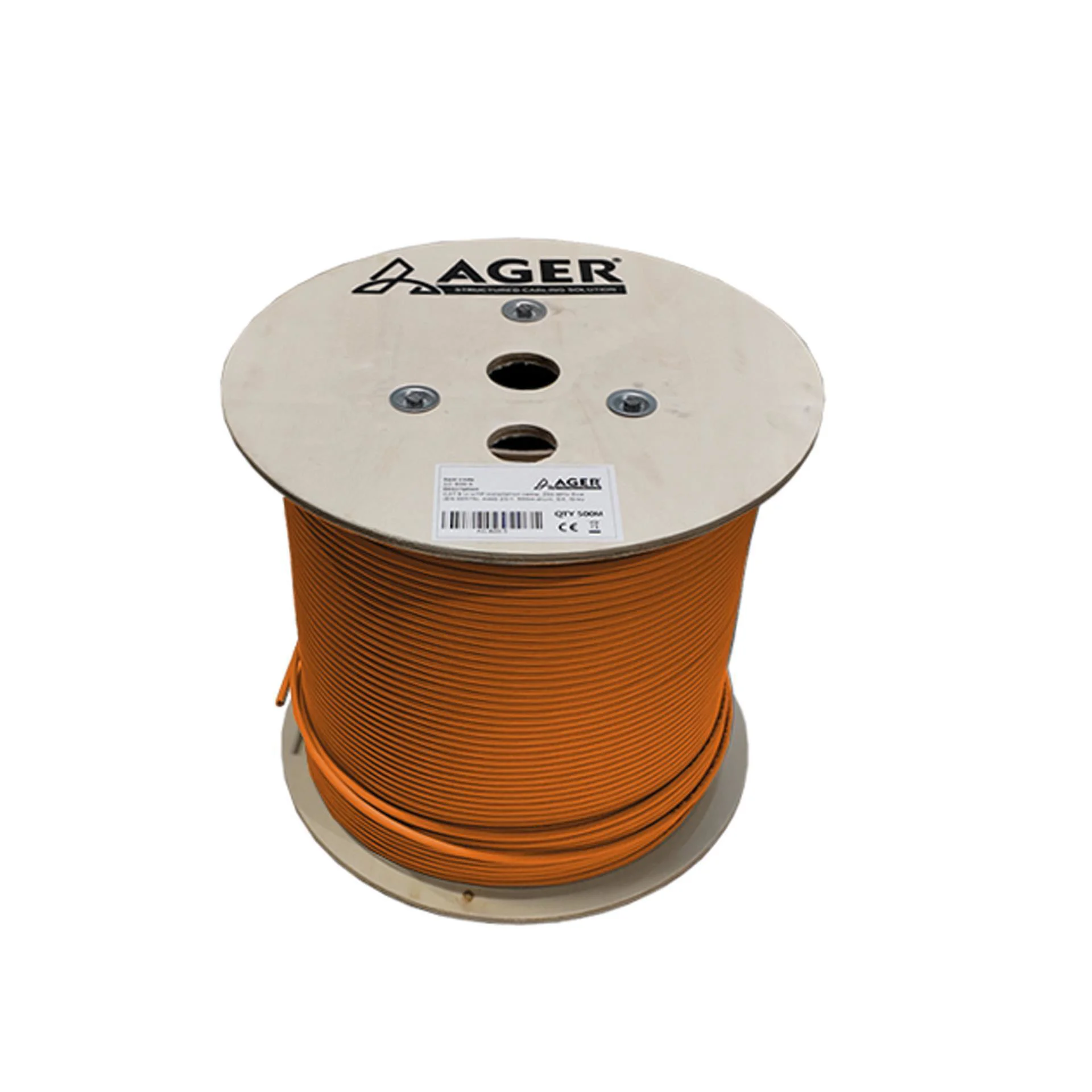 AC-600-5-OR 500MT U/UTP CAT6 LS0H - HELOJEN FREE TURUNCU 250MHZ 23AWG %100 BAKIR AC-600-5-OR 500MT U/UTP CAT6 LS0H - HELOJEN FREE TURUNCU 250MHZ 23AWG %100 BAKIR
