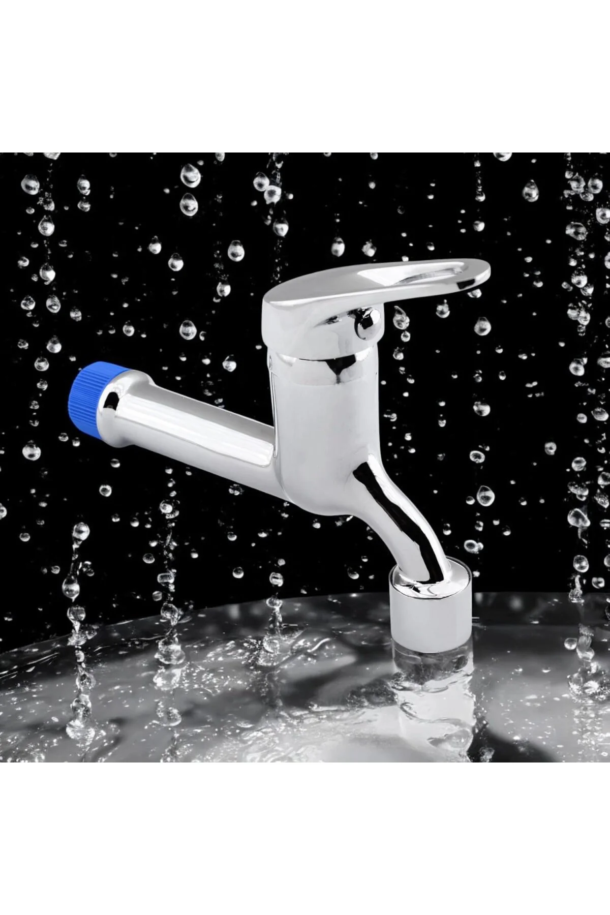 Aç Kapa Uzun Musluk Lavabo Banyo Mutfak Musluğu Bahçe Çeşmesi Kla