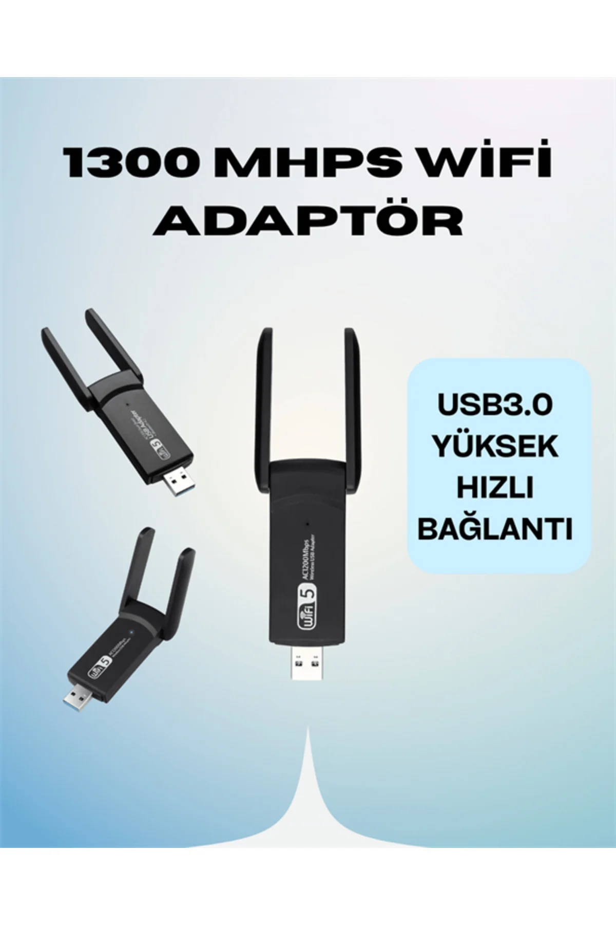 Ac1200 Usb Wifi Adaptör Ac1200 Usb Wifi Adaptör - Görsel 2