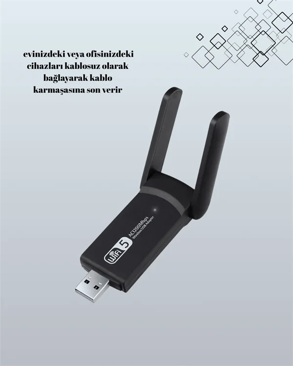 AC1200 USB WiFi Adaptör Fiyatı, Yorumları ve Özellikleri
