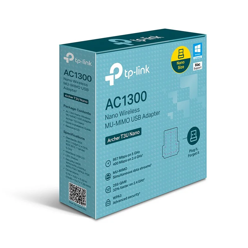 AC1300 Kablosuz USB Adaptör - Wi-Fi Hızını Artırın Fiyatı, Yorumları ve Özellikleri