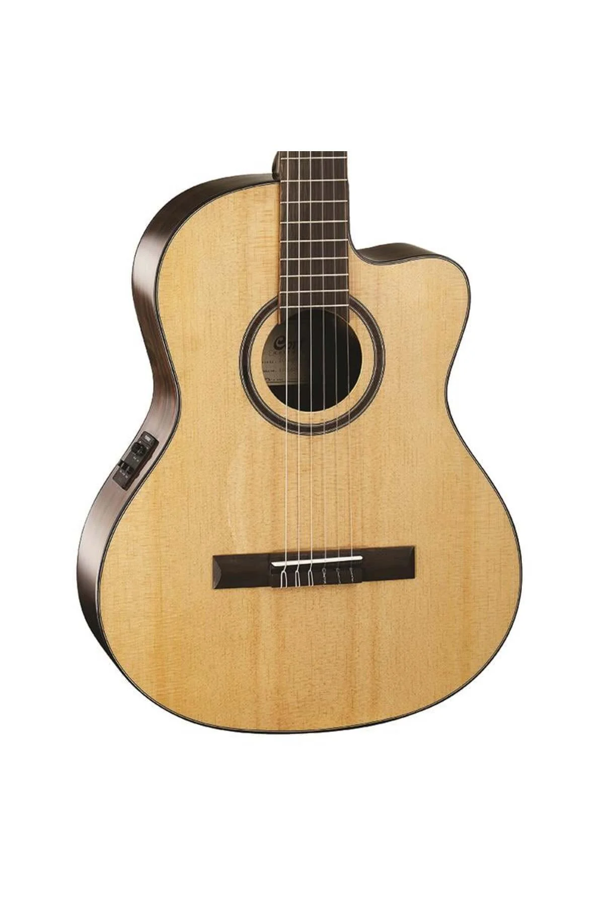 AC160CFNAT Cutaway Elektro Klasik Gitar (Orta Seviye) | Ladin Kapak, Dahili Preamp ve EQ Siste - Görsel 2