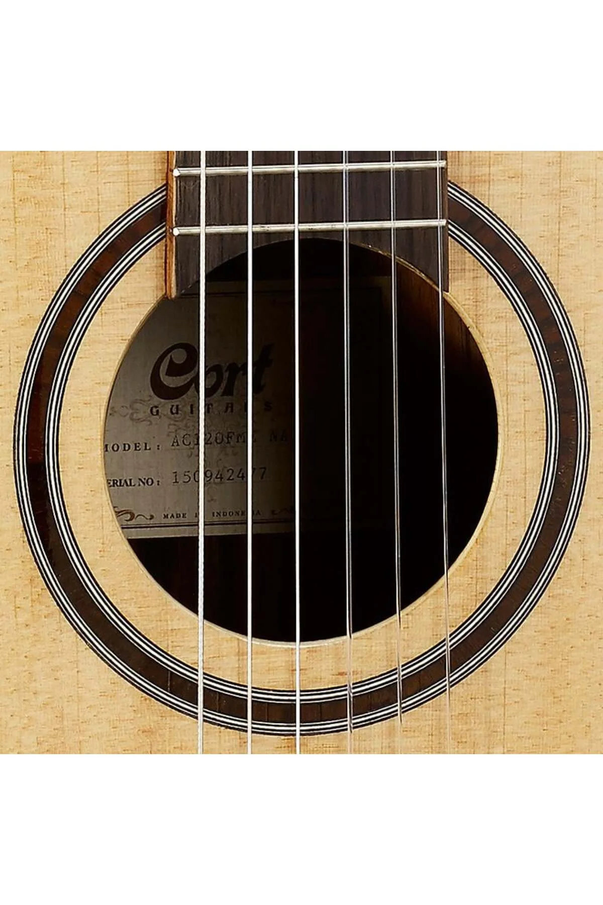AC160CFNAT Cutaway Elektro Klasik Gitar (Orta Seviye) | Ladin Kapak, Dahili Preamp ve EQ Siste - Görsel 4