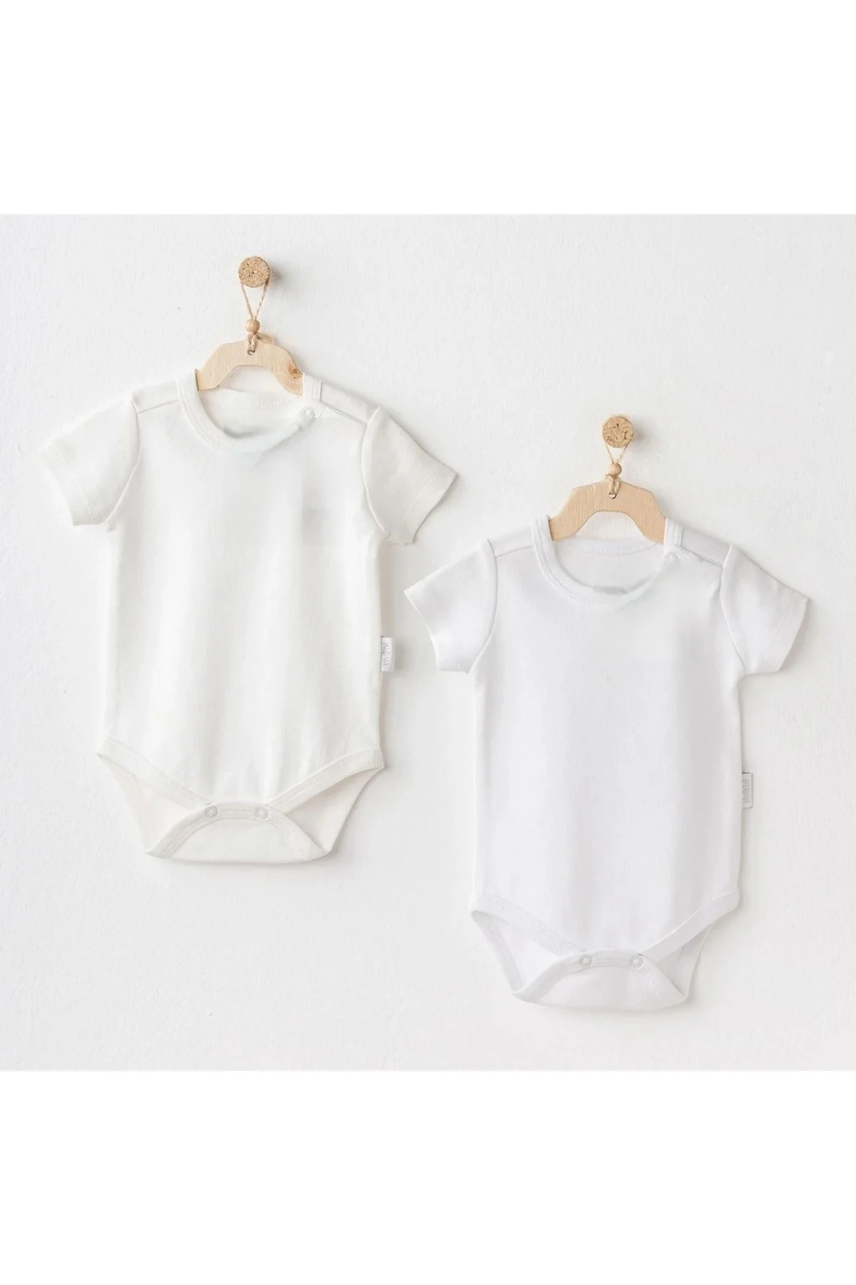 AC25211 Short Sleeve 2'Li Basic Body Ekru