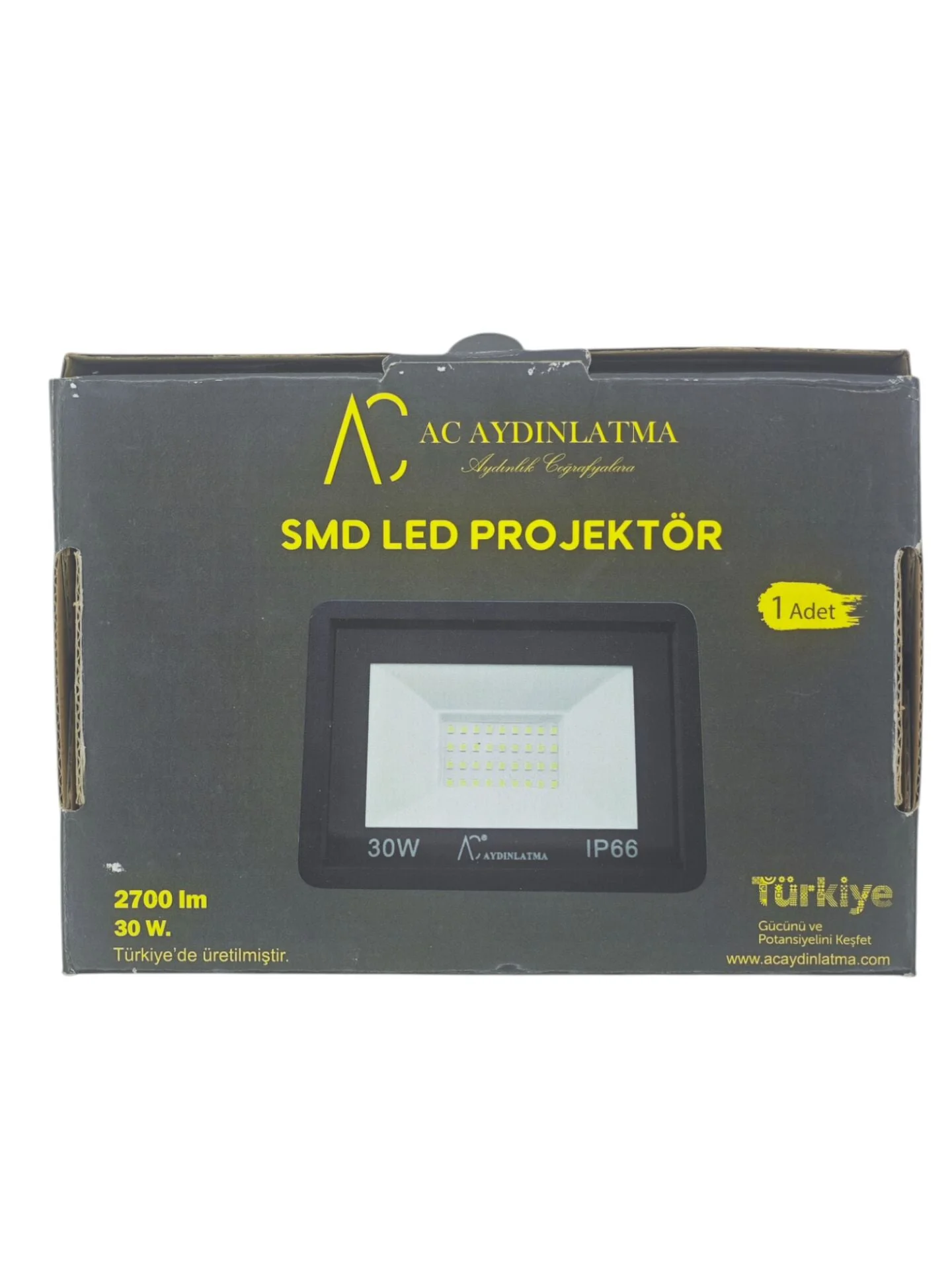 AC4840   AC 30W SMD Led Tablet Prejektör - 6500K