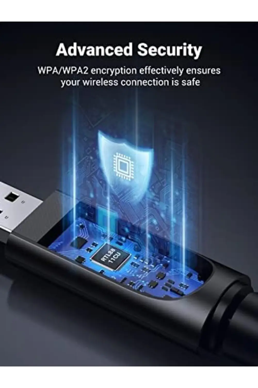 AC650 5GHz / 2.4GHz Dual Band USB 2.0 Wi-Fi Adaptör 542093