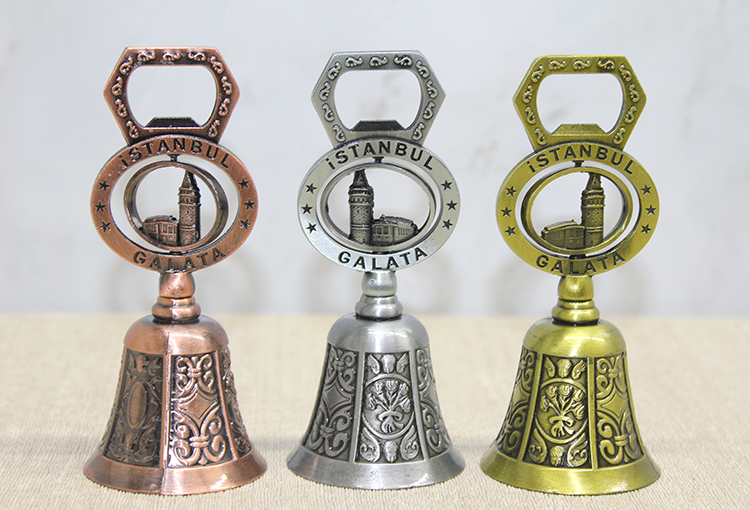 Açacaklı Galata Temalı Dekoratif El Çanı Biblosu