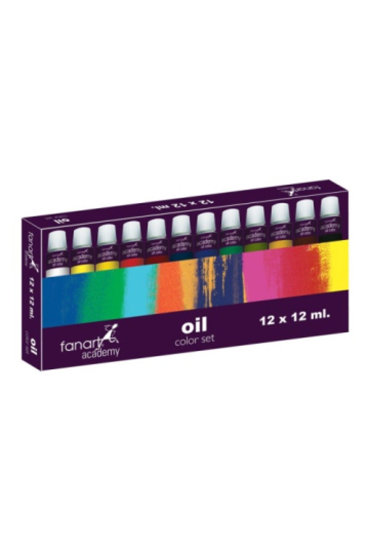 Fanart Academy Yağlı Boya Seti 12Ml, 12'Li 202991