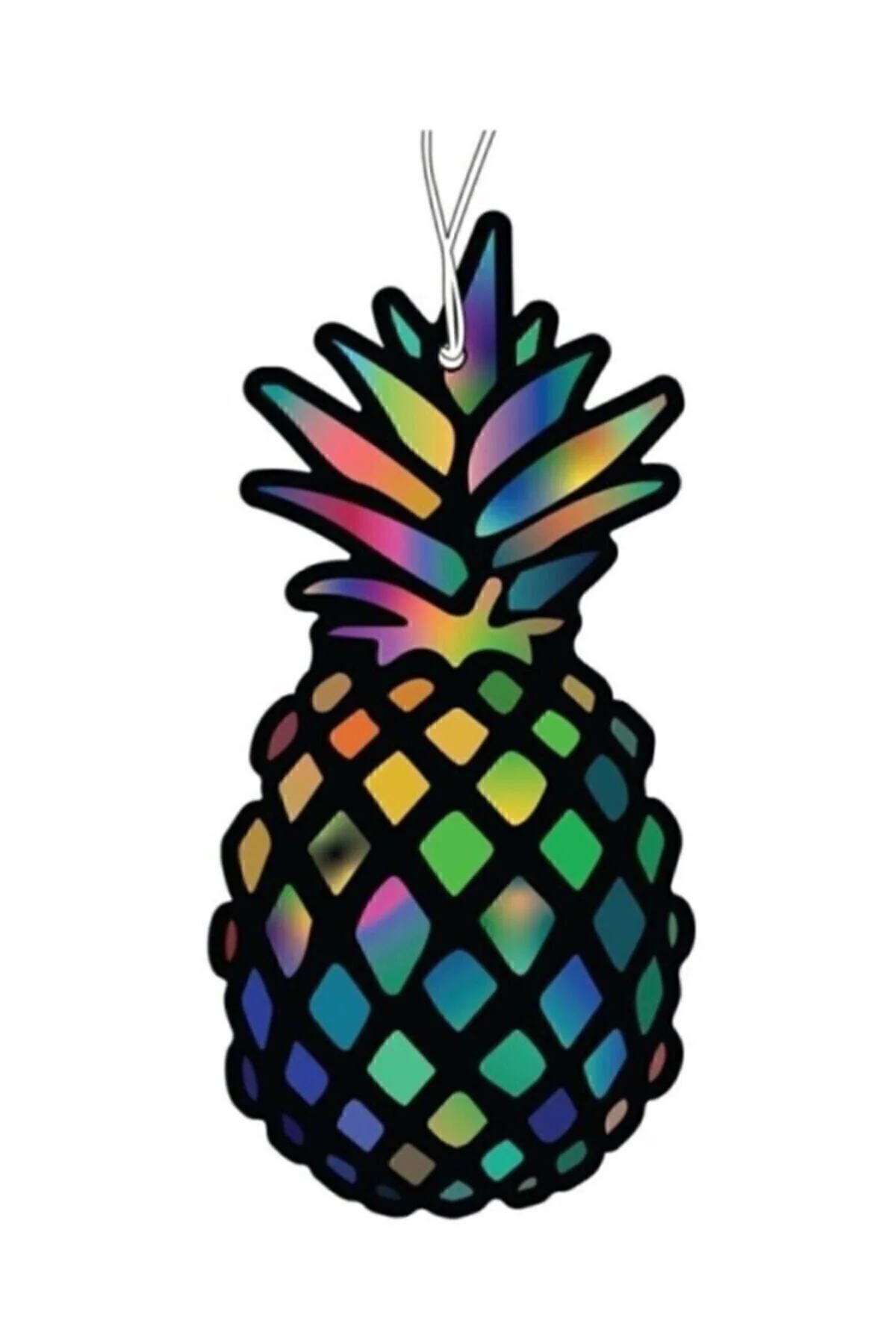 Accessories Ananas Desenli Parfüm Esanslı Baskılı Ipli Dekoratif 