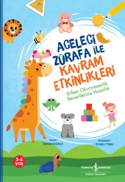 Aceleci Zürafa İle Kavram Etkinlikleri,Erken Okuryazarlık Beceril