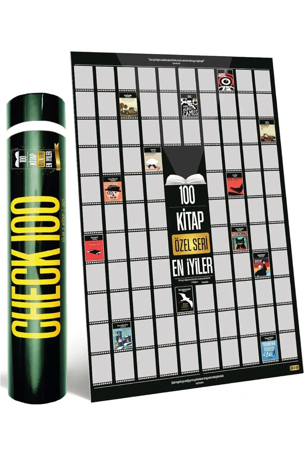 acelya Özel Seri Kazıkazan 100 KİTAP Posteri Star Shop Trend 1058