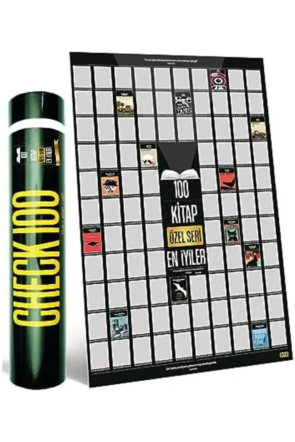 acelya Özel Seri Kazıkazan 100 KİTAP Posteri Star Shop Trend 1058