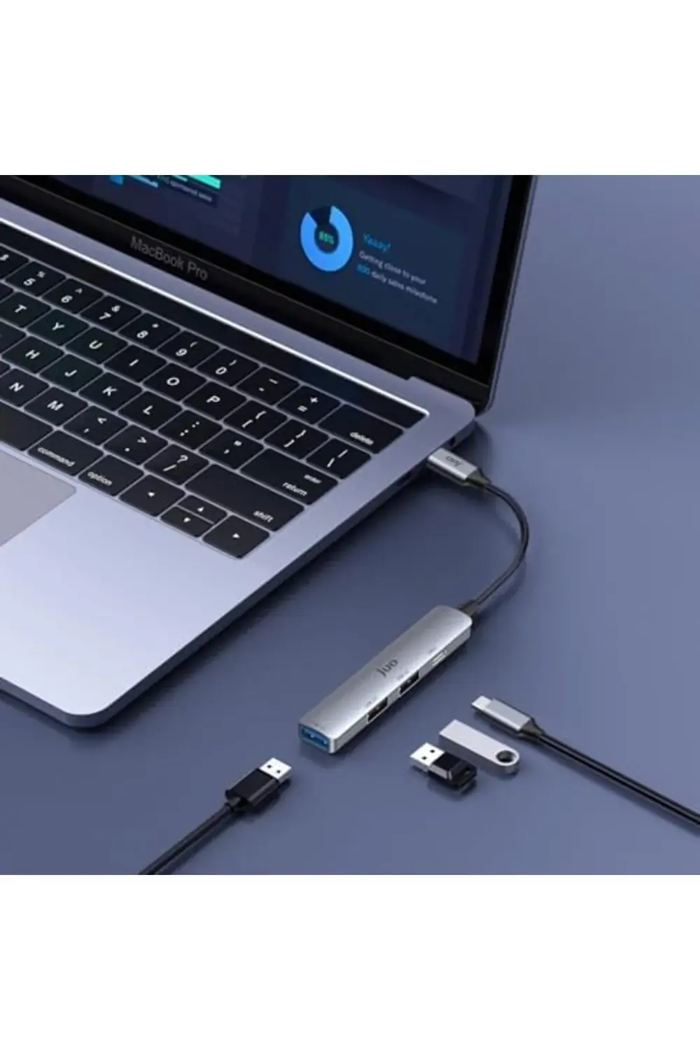 acelya Type-C 4 Portlu USB 3.0 / USB 2.0 Çoklayıcı Dönüştürücü Hu