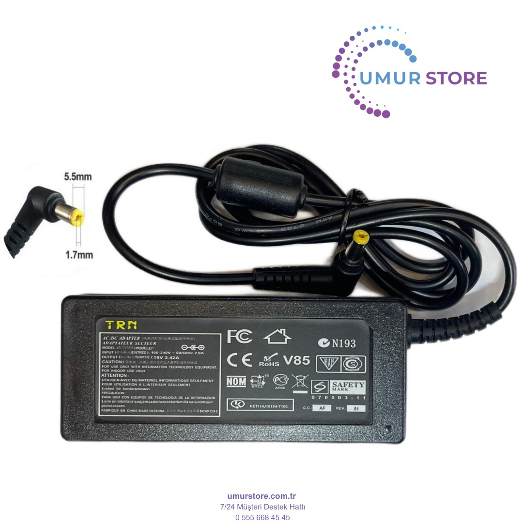 Acer Aspire 5253 Notebook Adaptörü