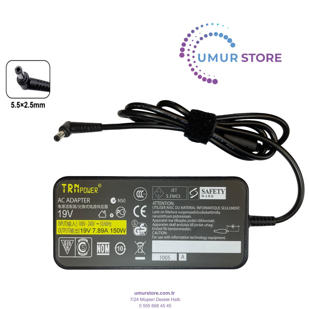 Acer PA-1131-05 5.5x2.5mm Notebook Adaptörü Acer PA-1131-05 5.5x2.5mm Notebook Adaptörü