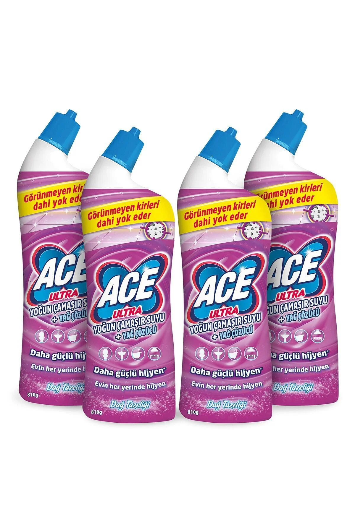 ACEUltra Power Jel Dağ Tazeliği Etkisi 810 gr X 4 Adet