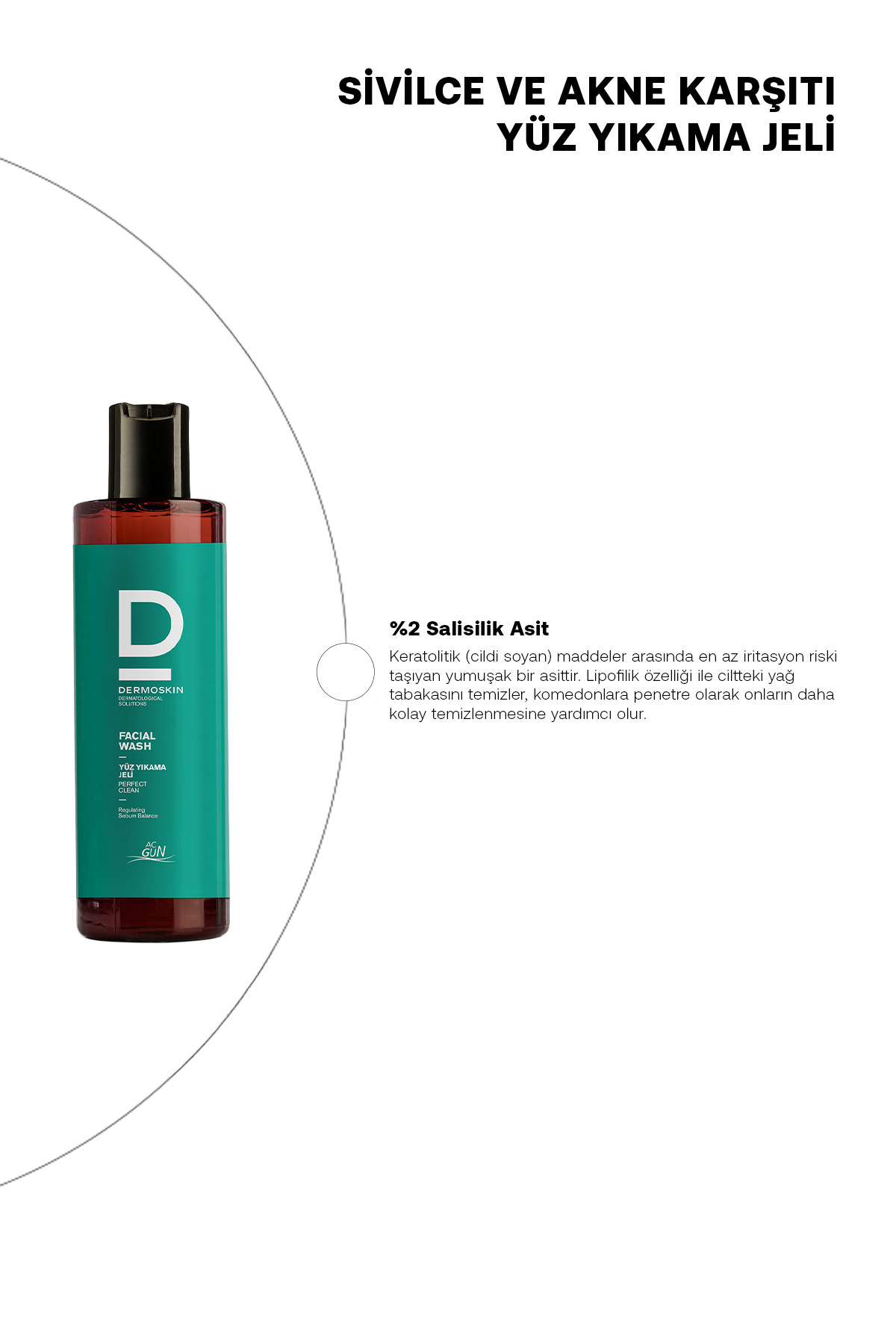 Acgun Sivilce ve Akne Karşıtı Yüz Yıkama Jeli | Yüz Temizleyicile