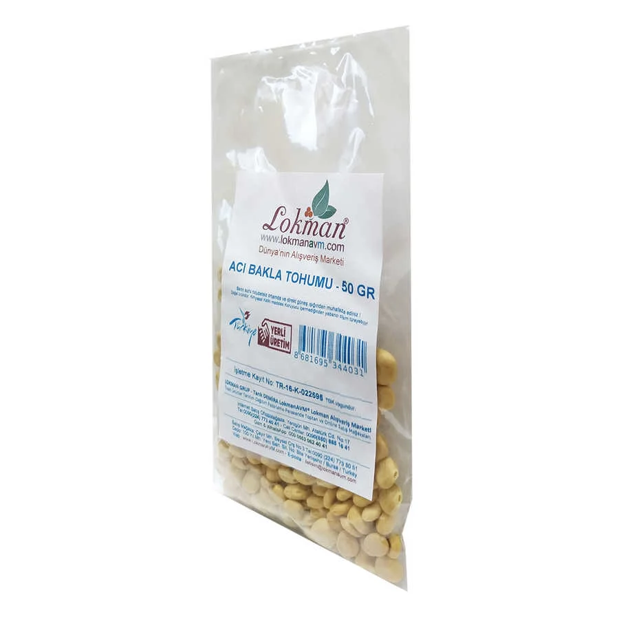 Acı Bakla u Yahudi Baklası Doğal 50 Gr Paket
