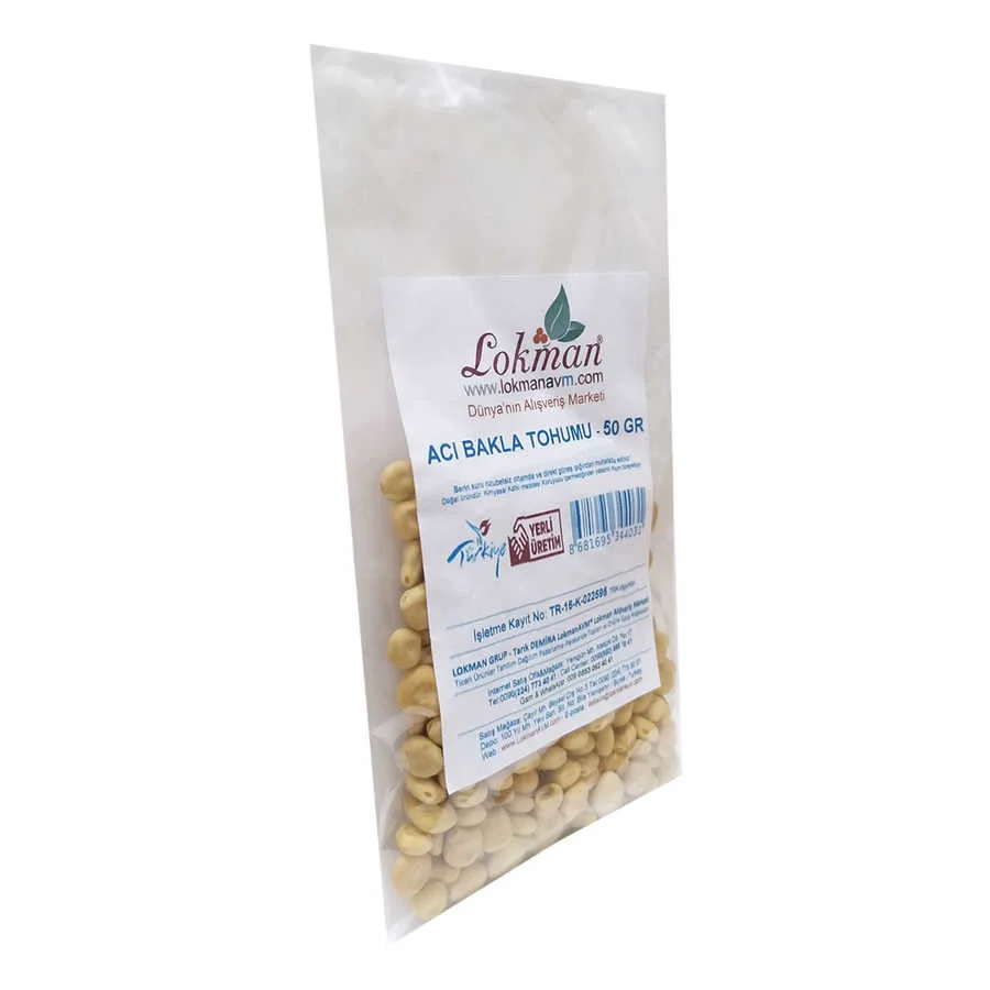 Acı Bakla u Yahudi Baklası Doğal 50 Gr Paket