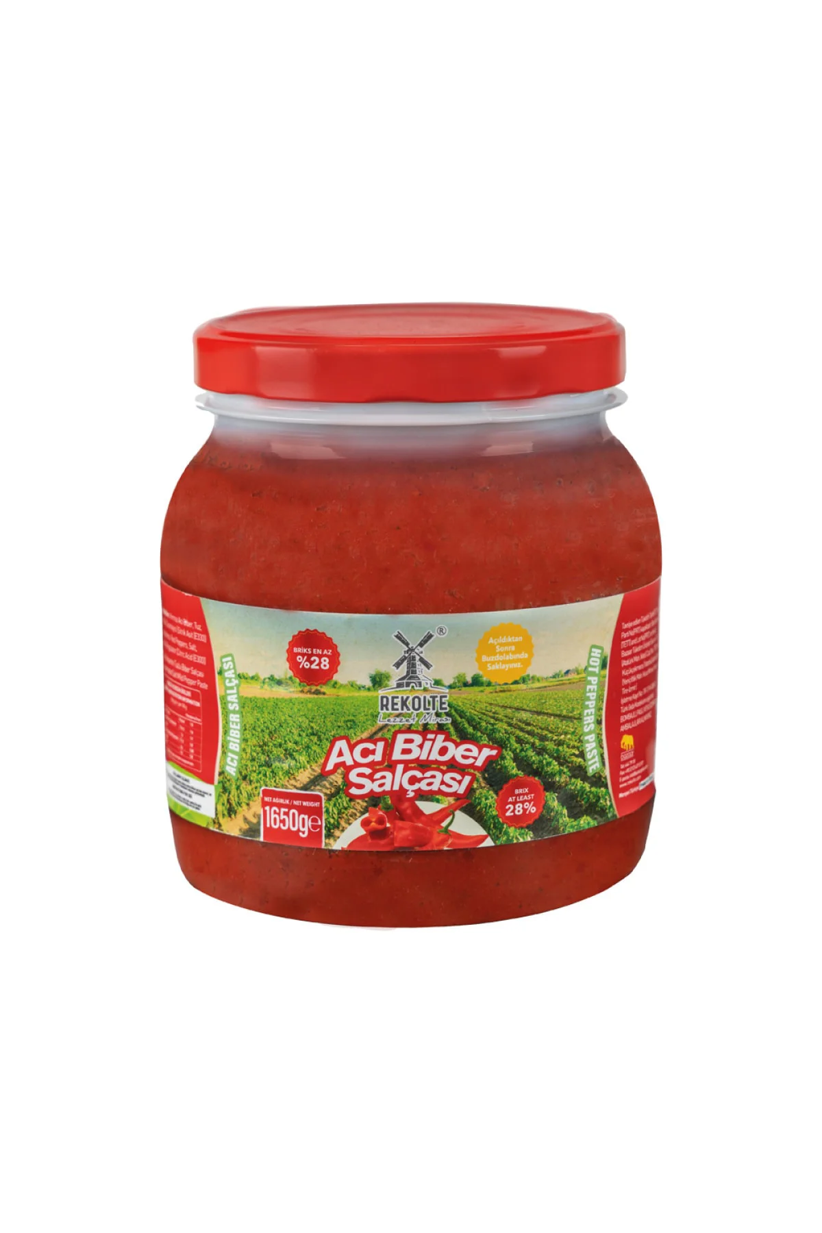 Acı Biber Salçası 1650 gr