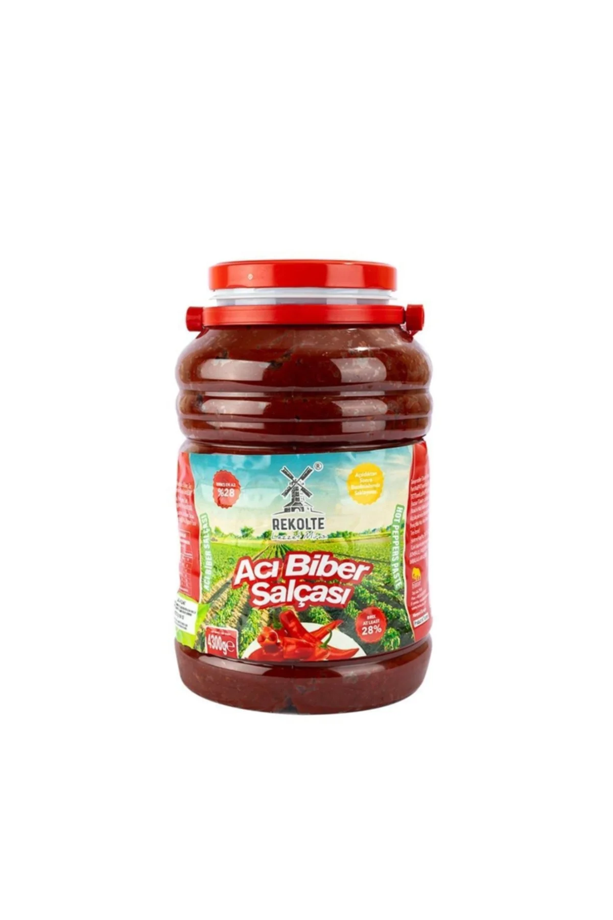 Acı Biber Salçası 4300 Gr