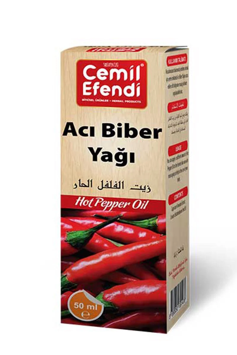 Acı Biber Yağı 50 Ml. - Doğal Cilt ve Kas Bakımı İçin Etkili Çözüm Fiyatı, Yorumları ve Özellikleri