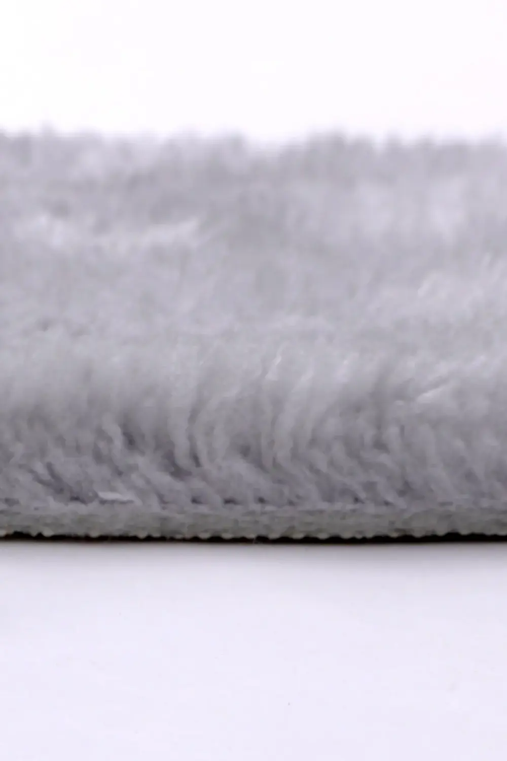 Açık Gri Ikili Banyo Paspası Klozet Takımı Post Dokuma Peluş Halı