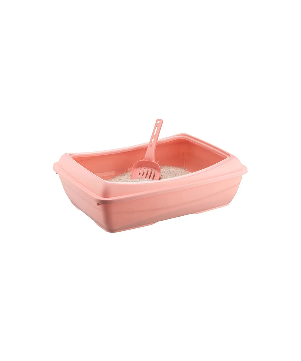 Açık Kedi Tuvalet Kum Kabı 12*37*50 cm Karışık Renklerde Açık Kedi Tuvalet Kum Kabı 12*37*50 cm Karışık Renklerde