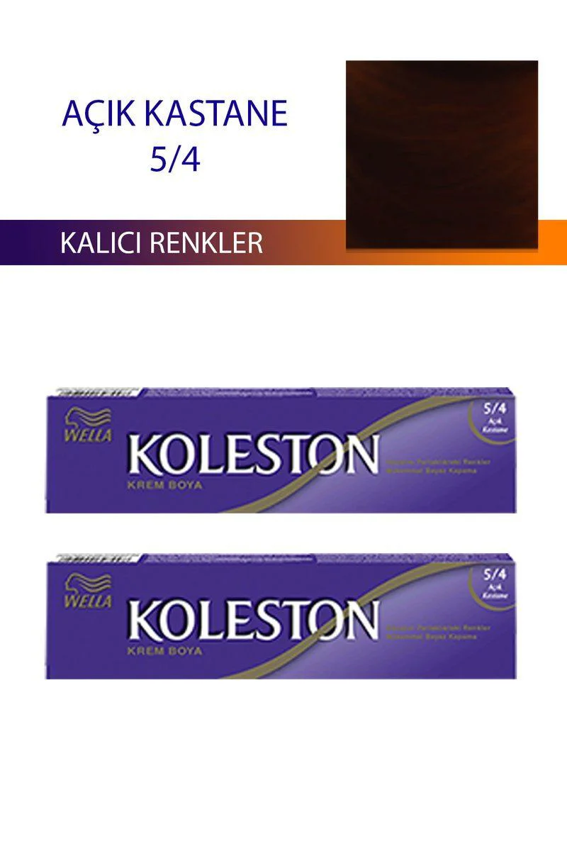 Açık Kestane Saç Boyası 5/4 – 2 Adet Kalıcı Saç Boyası, %100 Beyaz Kapama Fiyatı, Yorumları ve Özellikleri