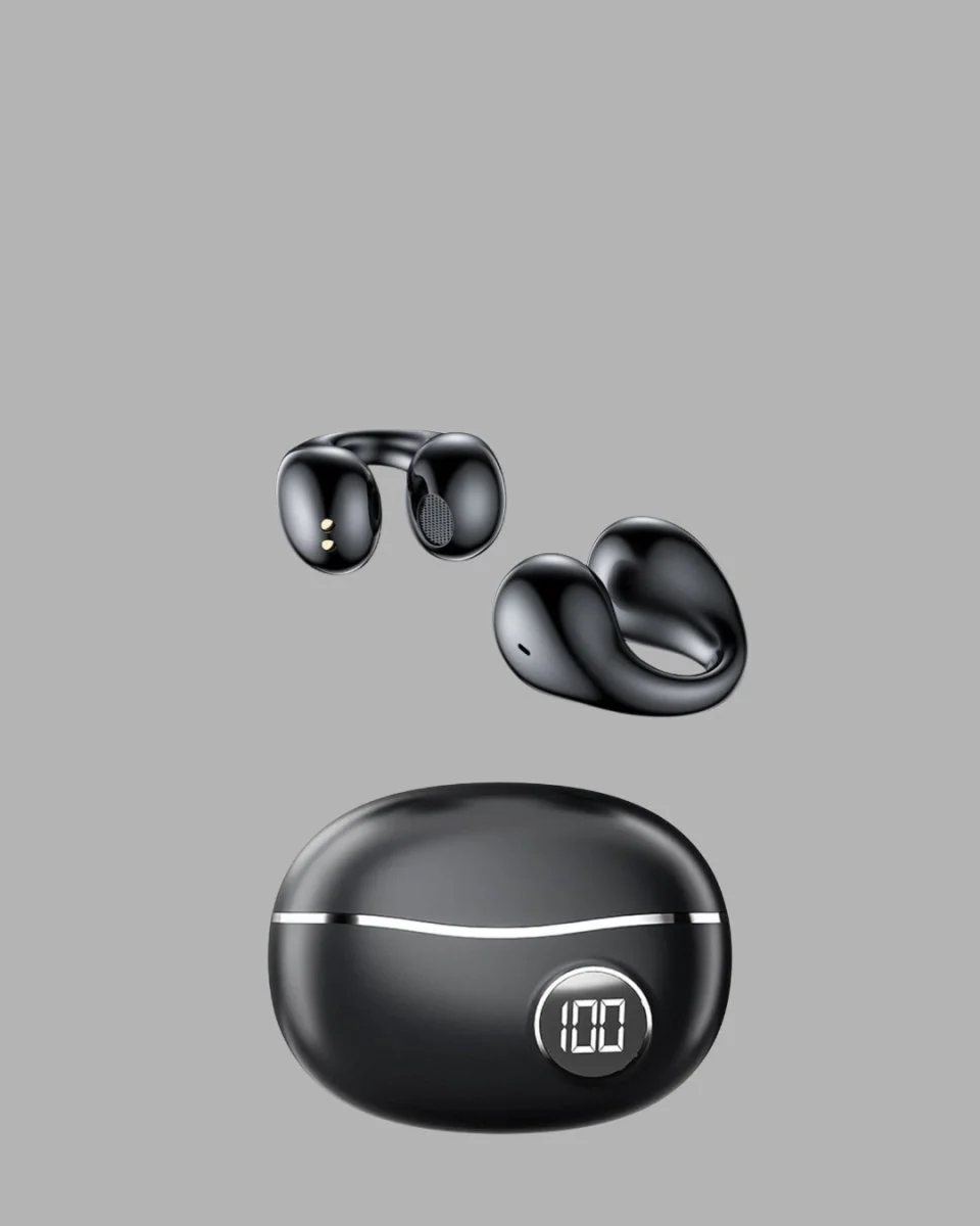 Açık Kulak Bluetooth 5.4 Kulaklık - APTX Destekli Ergonomik Tasarım ve 30 Saat Pil Ömrü