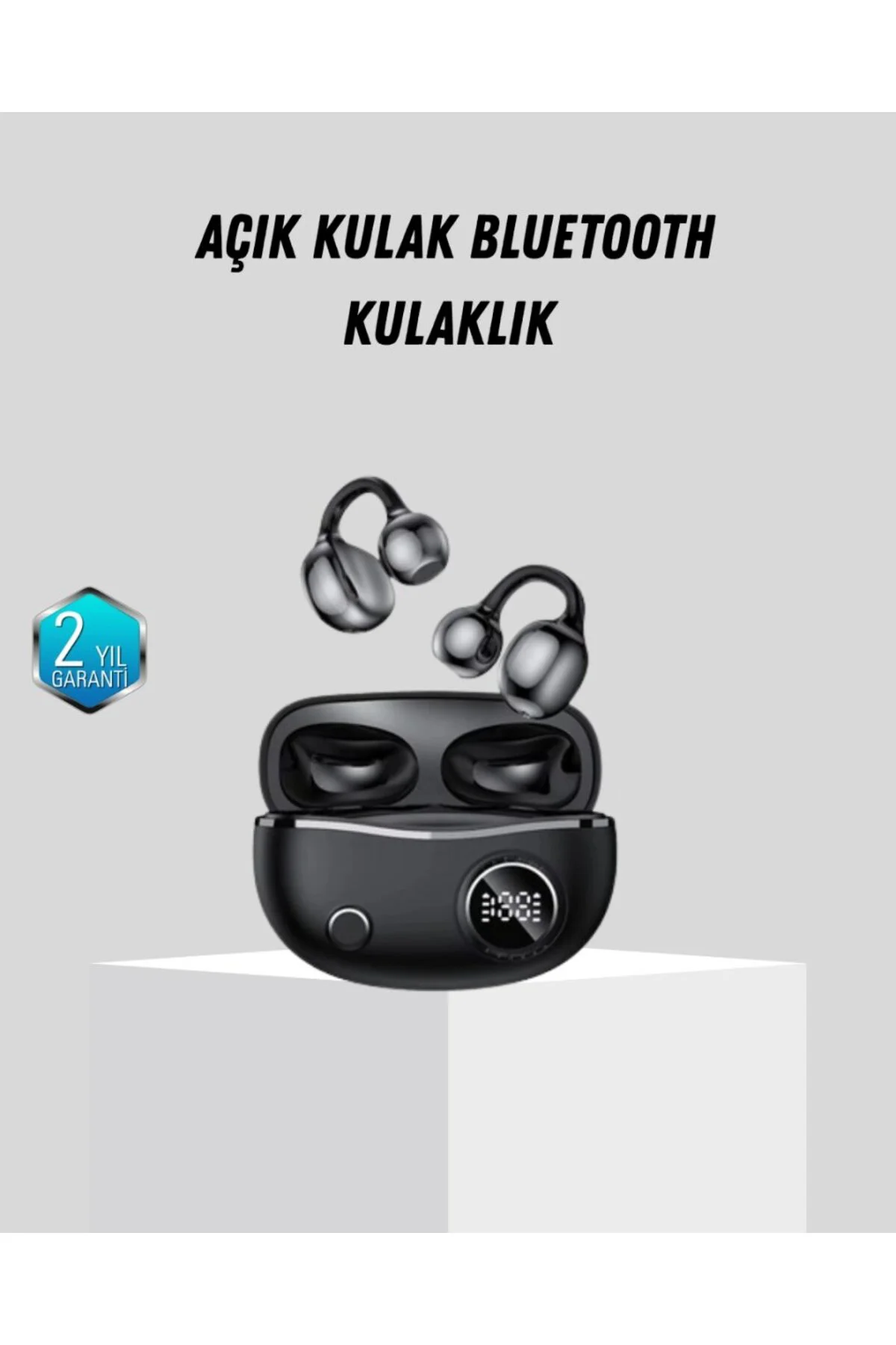 Açık Kulak Bluetooth Kulaklık 5.4 Aptx Destekli Ergonomik Tasarım