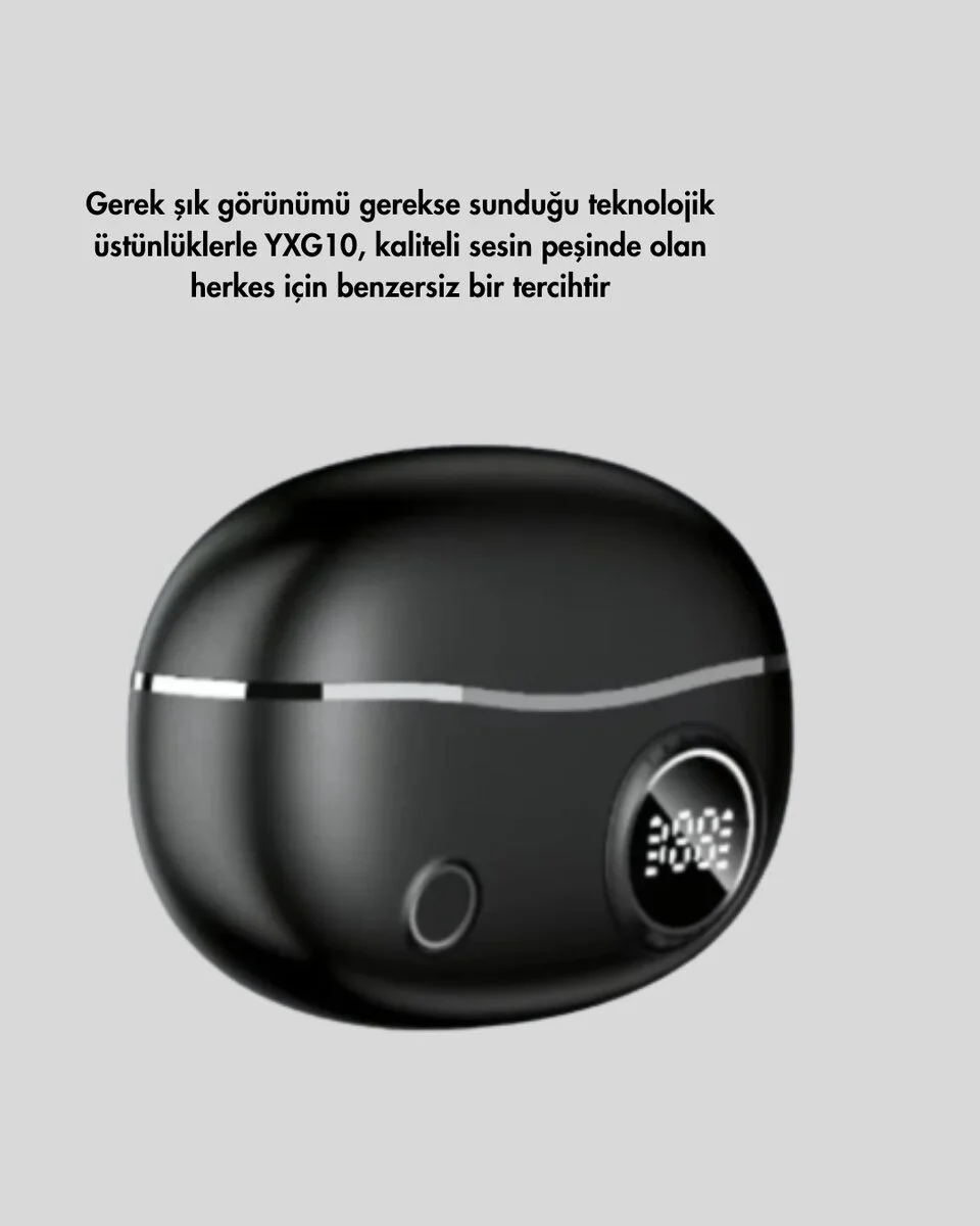 Açık Kulak Tasarımlı Bluetooth 5.4 Kablosuz Kulaklık – Ergonomik, Konforlu ve Uzun Pil Ömrü