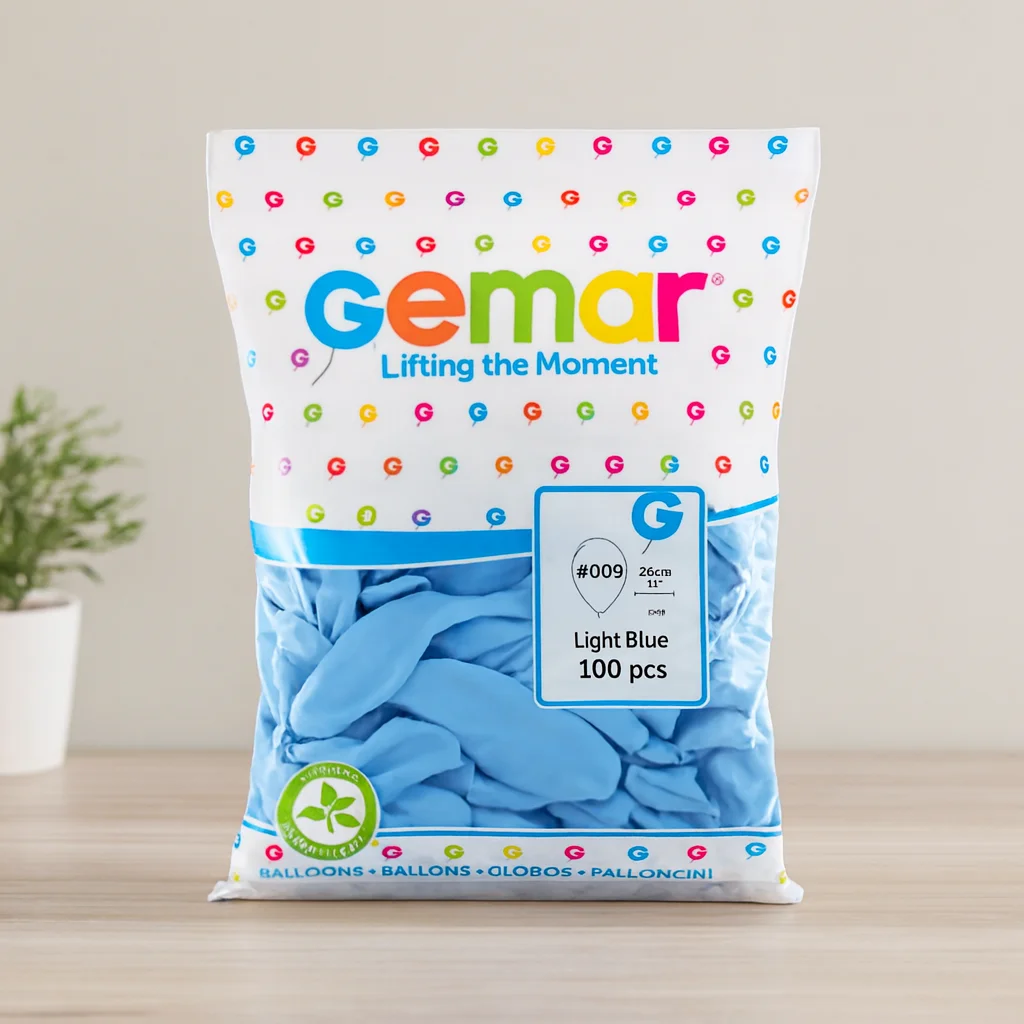 Açık Mavi 10 İnç (26 cm) Latex Balon - 100 Adet Fiyatı, Yorumları ve Özellikleri