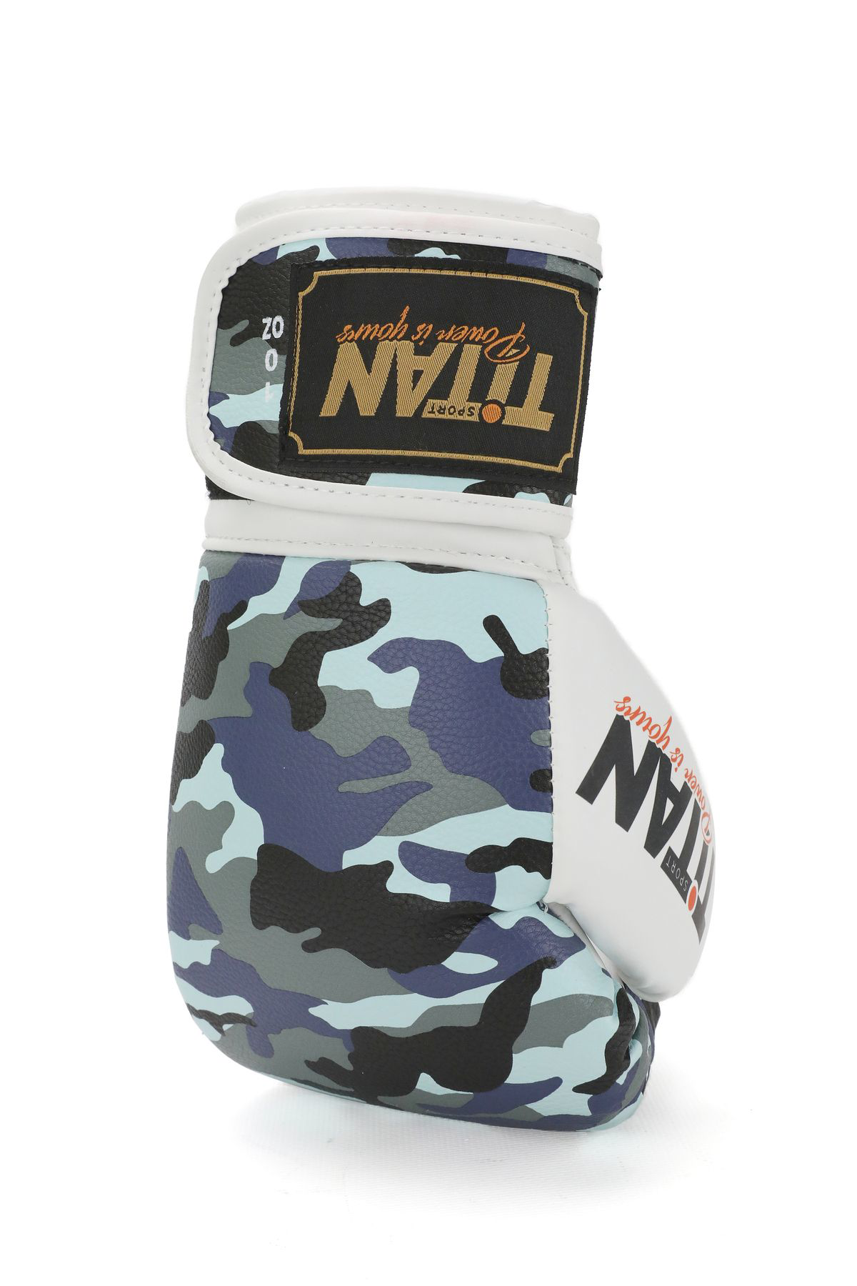 Titan Sport Açik Mavi Kamuflaj Boks Eldiveni