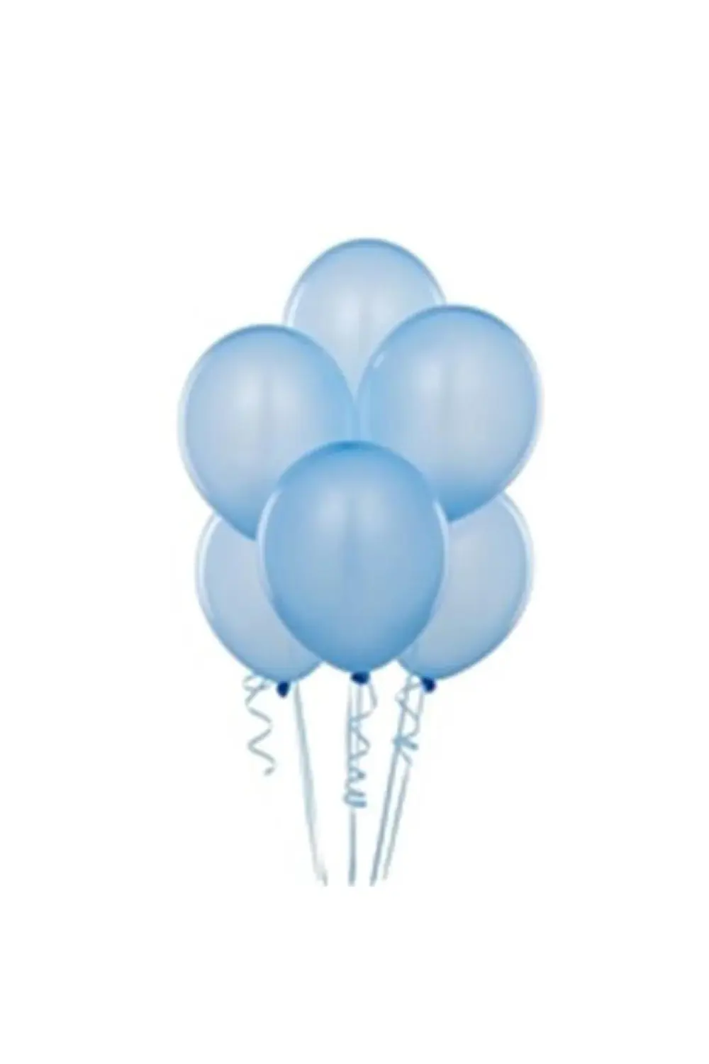 Açık Mavi Standart Balon 100 Lü