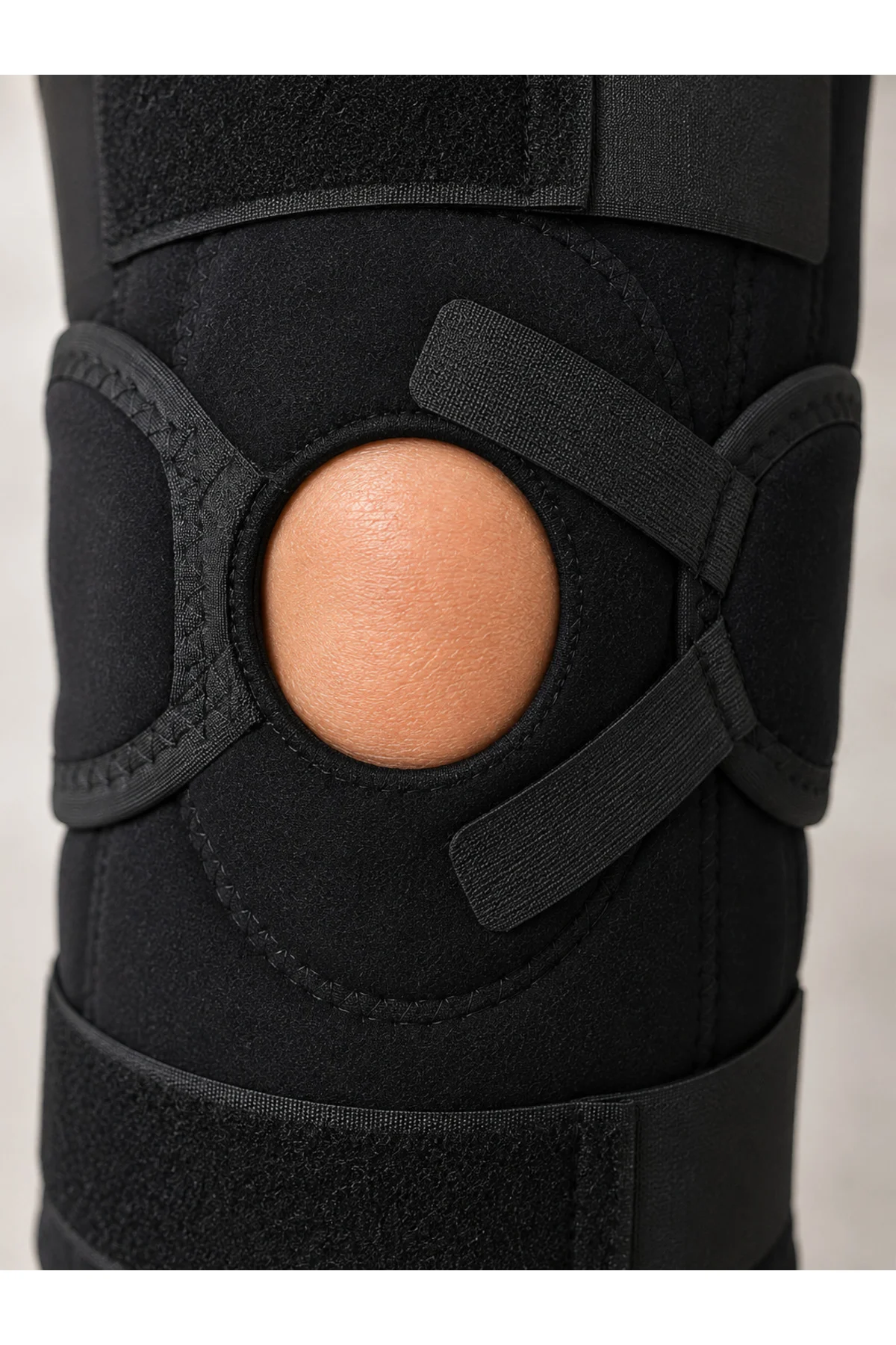 Açık Patella Ligamentli Dizlik Yan Destekli Esnek Ayarlanabilir Diz Desteği Açık Patella Ligamentli Dizlik Yan Destekli Esnek Ayarlanabilir Diz Desteği - Görsel 3
