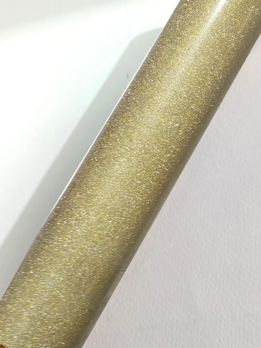 Açık Sarı Simli Yapışkanlı Asetat 45x200 cm - 1 Adet