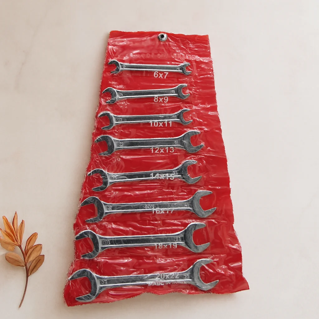Açık Uçlu Anahtar Takımı 6-22 mm (8 Parça) Açık Uçlu Anahtar Takımı 6-22 mm (8 Parça)