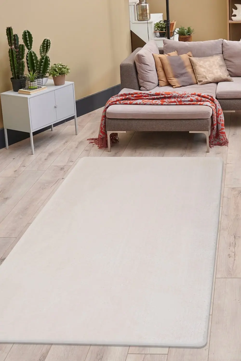 Açık Vizon Post Peluş Dokuma Halı 4 M2 Salon Halısı 150x233 Ebat Açık Vizon Post Peluş Dokuma Halı 4 M2 Salon Halısı 150x233 Ebat