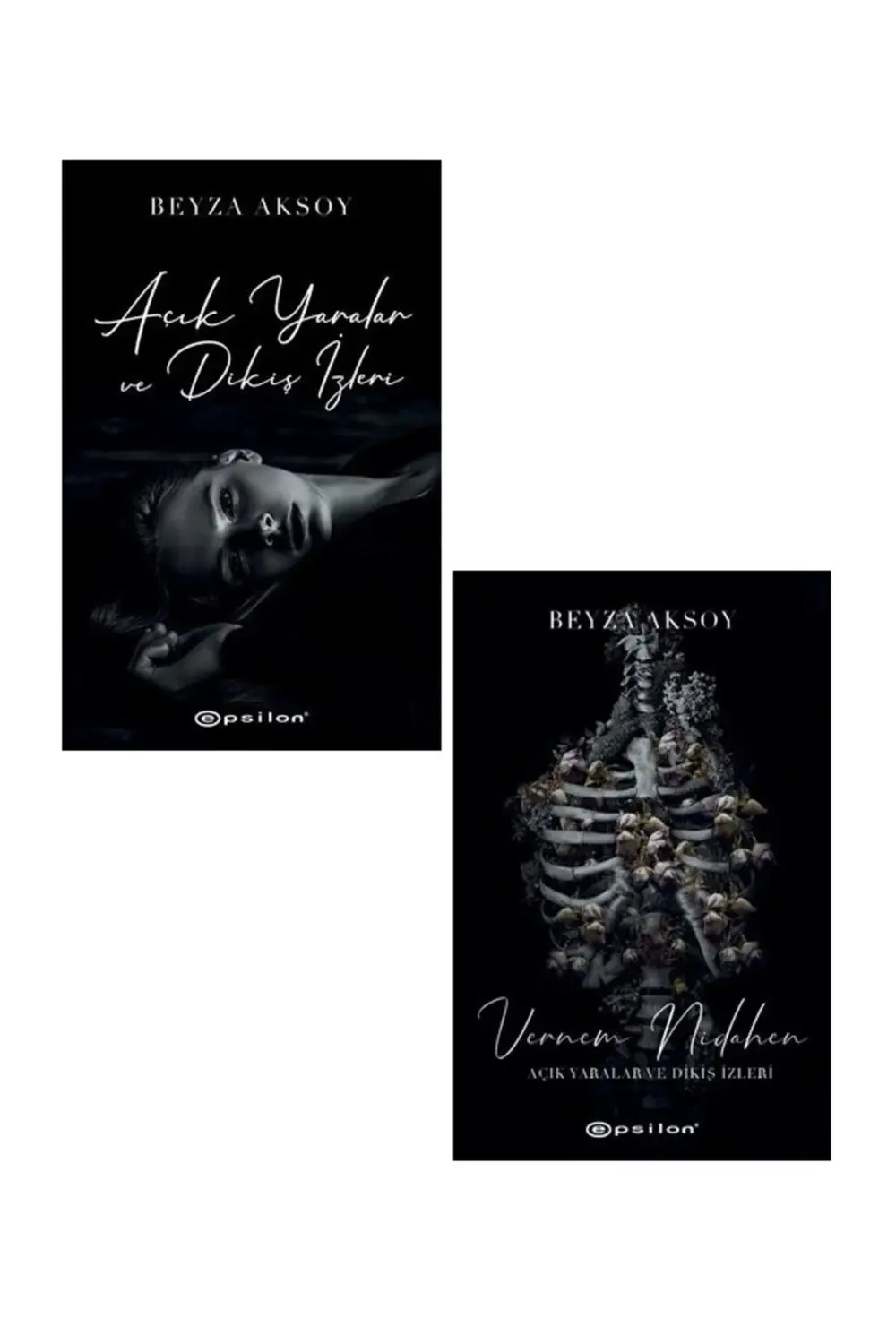 Açık Yaralar Ve Dikiş Izleri Serisi 2 Kitap Set - Beyza Aksoy