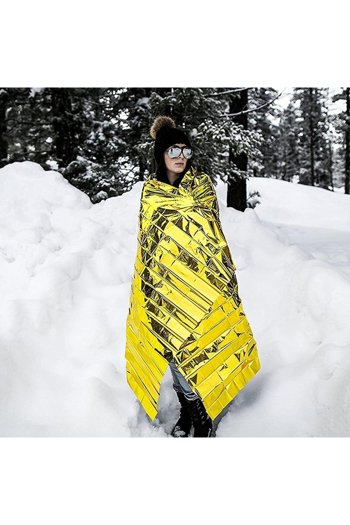 Acil Durum Battaniyesi Emergency Foil Blanket 1.6m X 2.1m