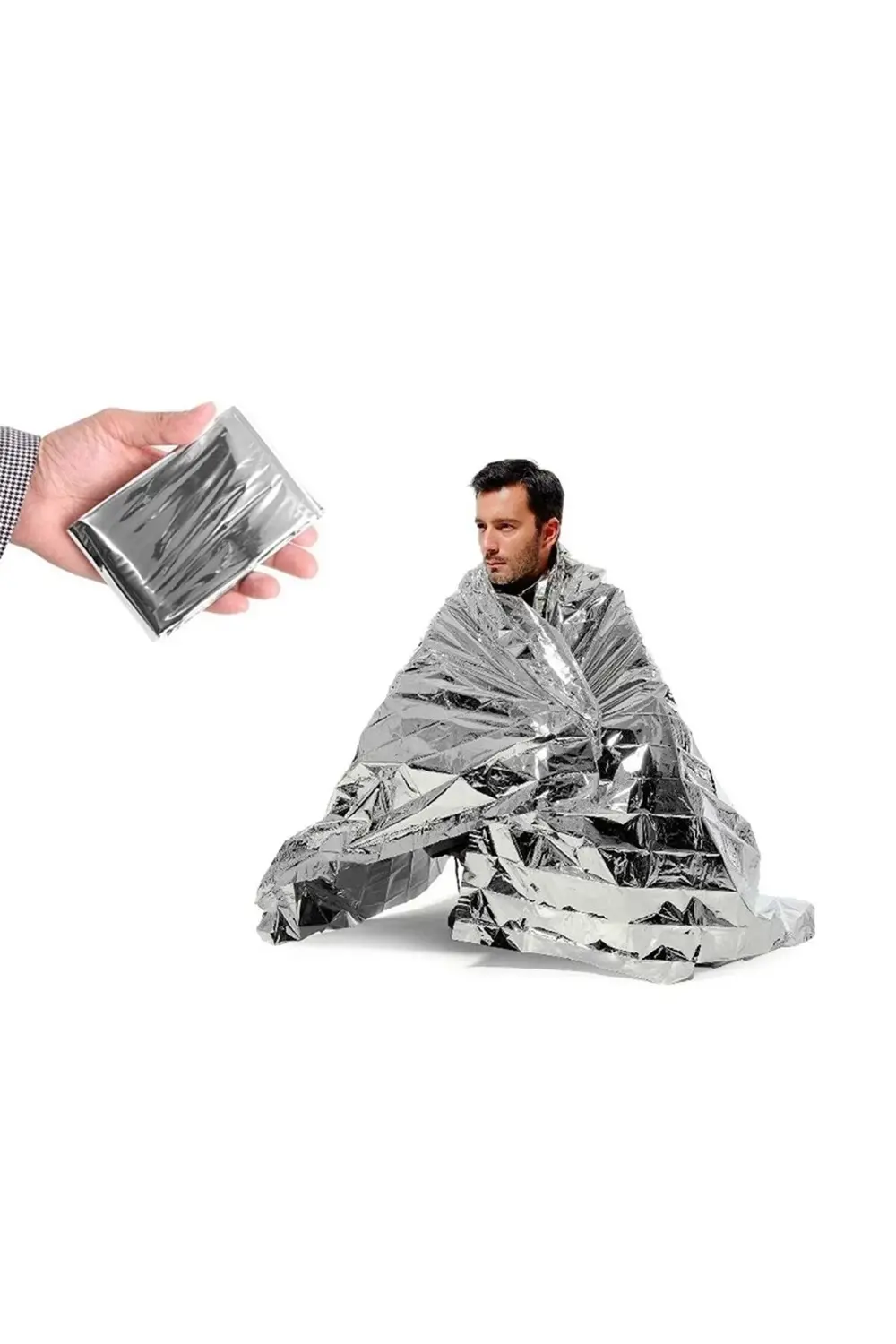 Acil Durum Battaniyesi 160x210 Blanket --- --- Gri 1ad.