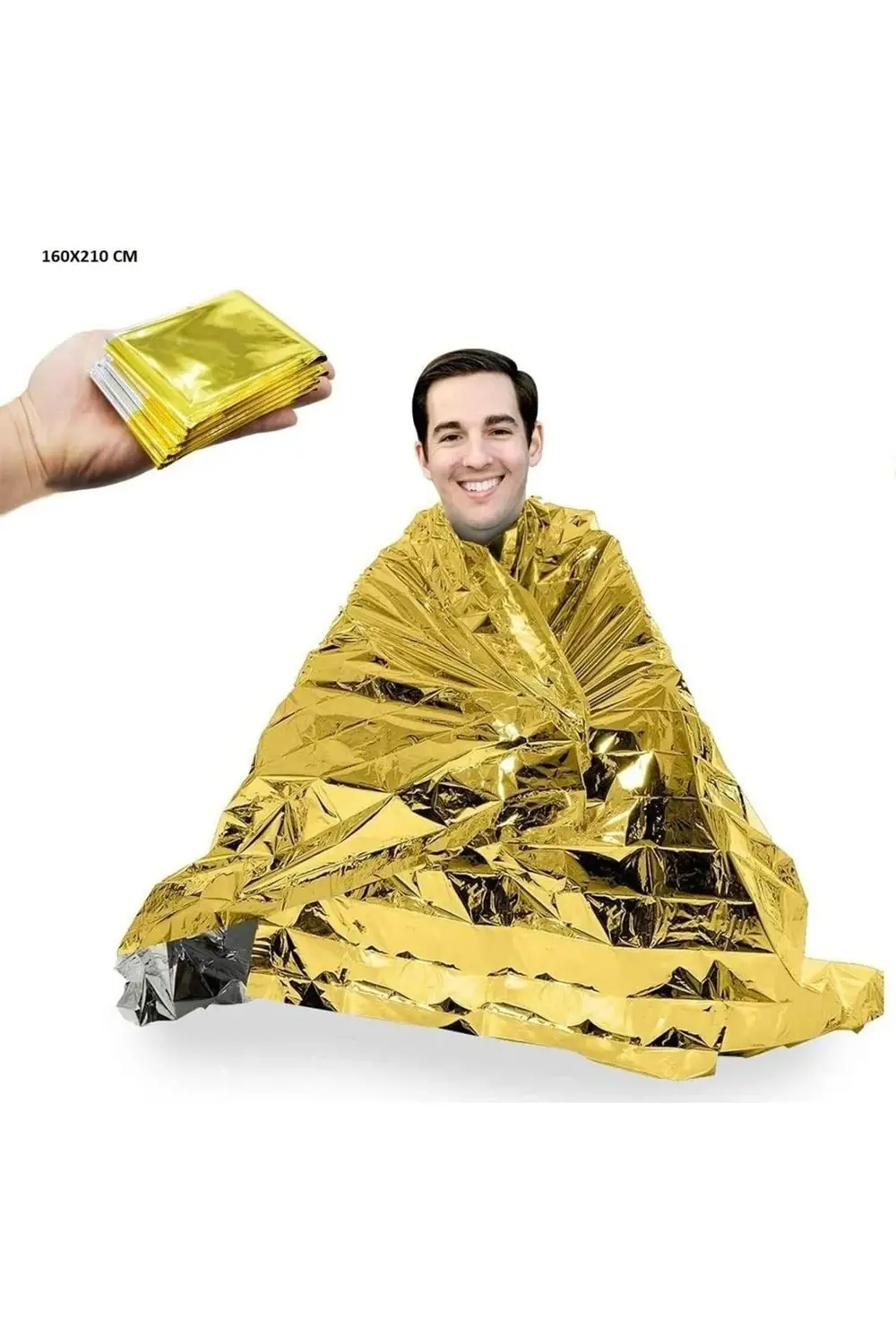 Acil Durum Battaniyesi Emergency Foil Blanket 1.6m X 2.1m