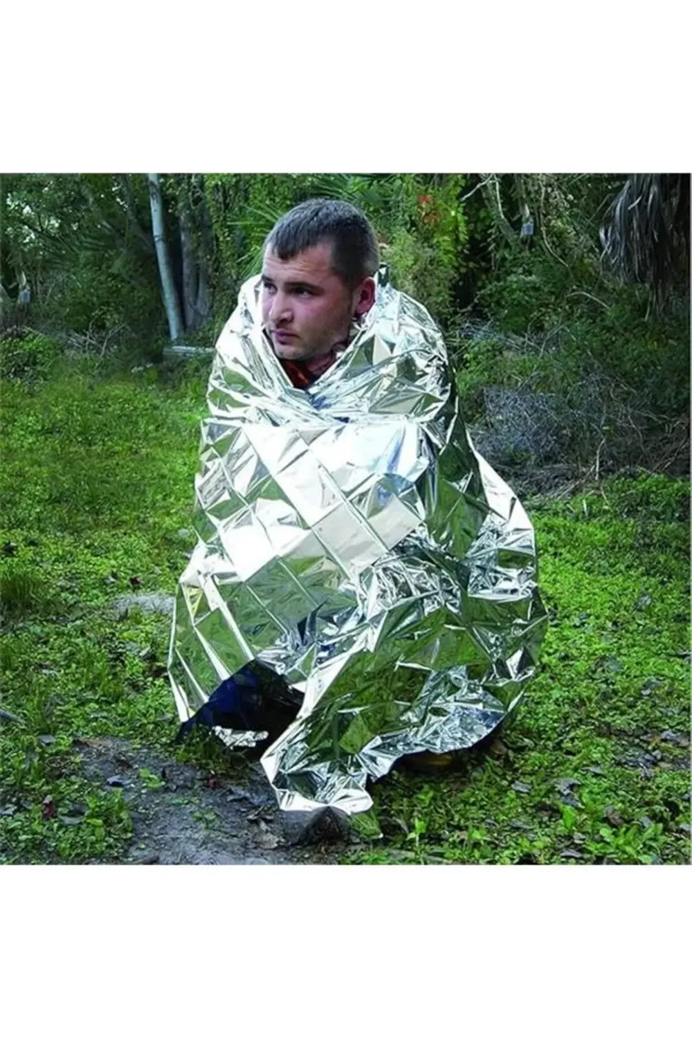 Acil Durum Battaniyesi, Folyo Battaniye Isı Sağkalım Yansıtıcı Te