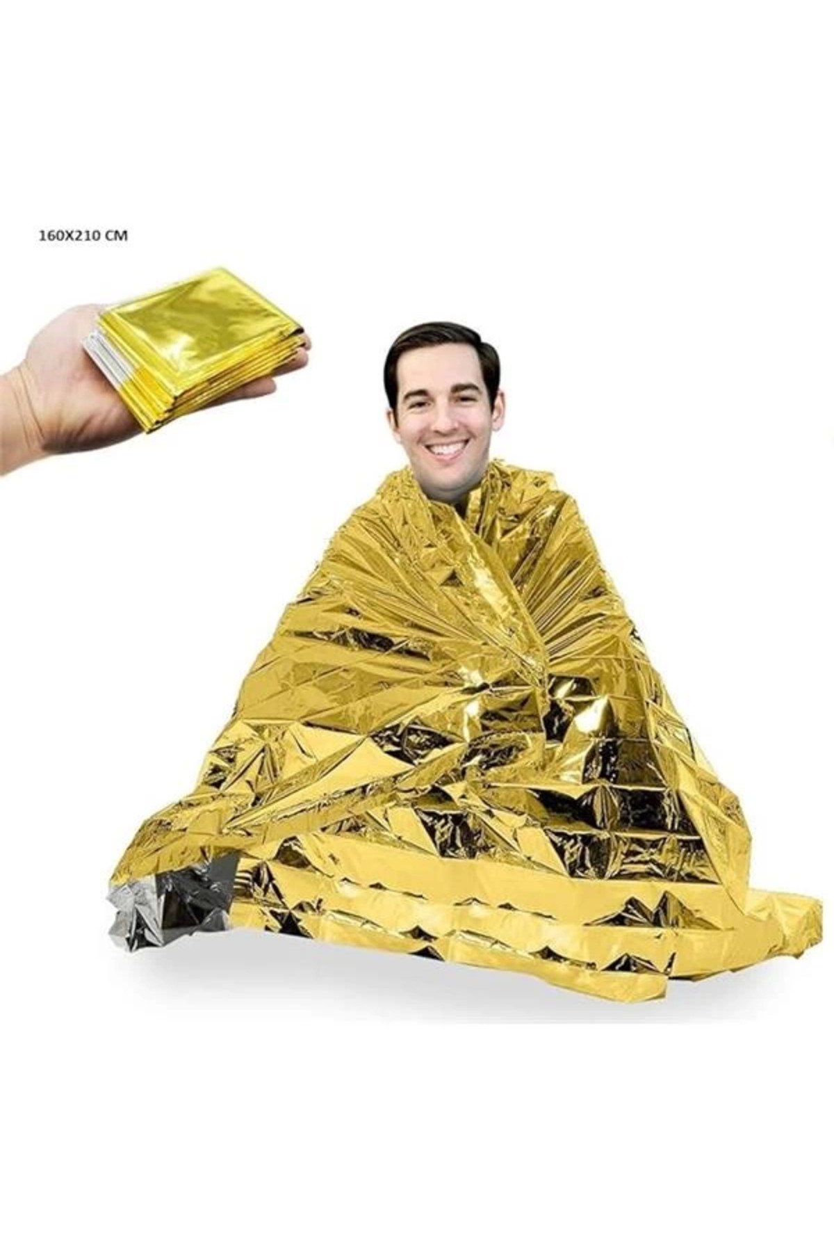 Acil Durum Ilk Yardım Battaniyesi Deprem Yanık Termal Battaniye N