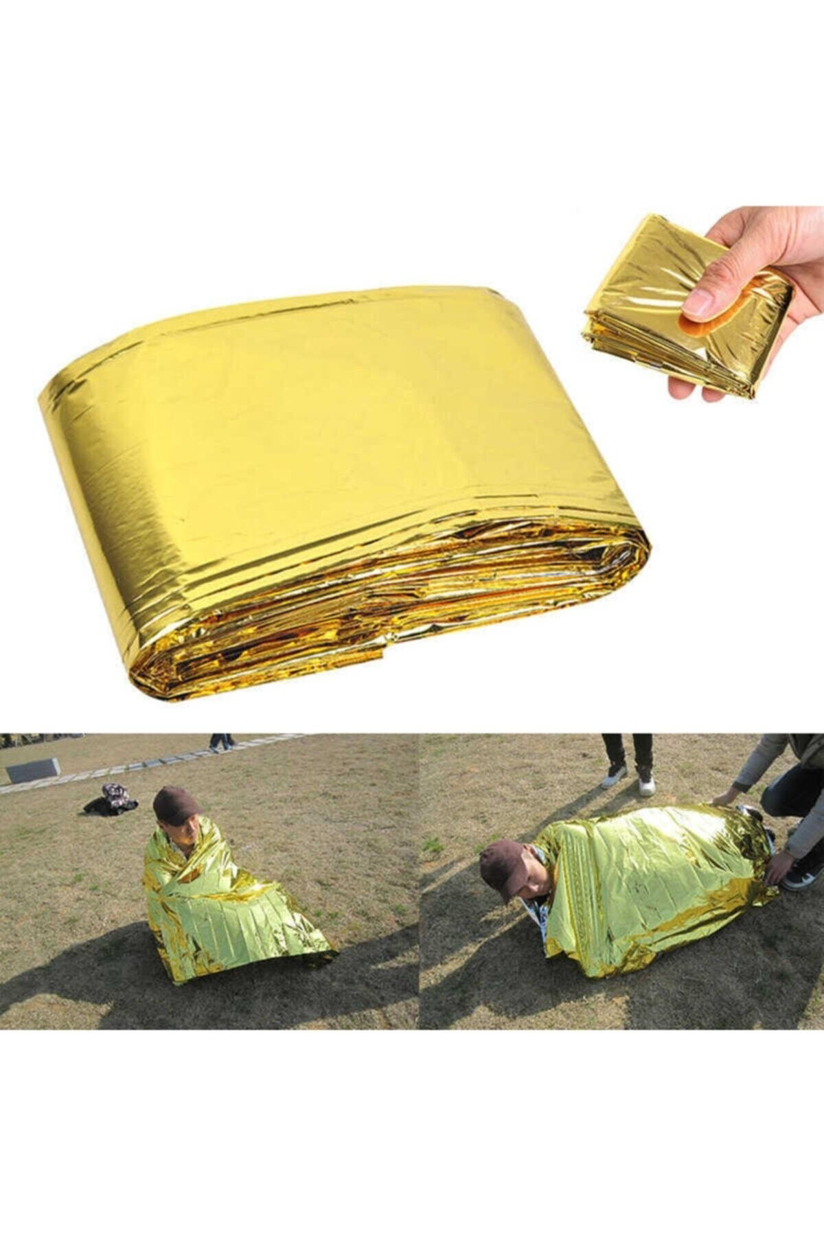 Acil Durum Ilk Yardım Battaniyesi Deprem Survival Termal Battaniy