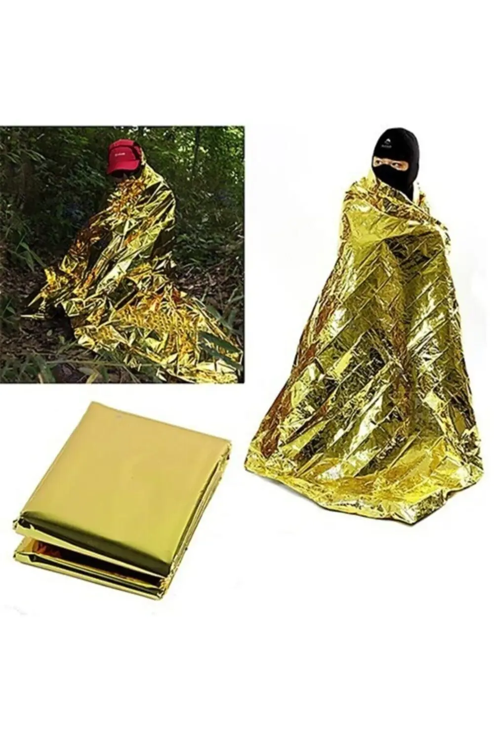 Acil Durum Ilk Yardım Battaniyesi Deprem Survival Termal Battaniy