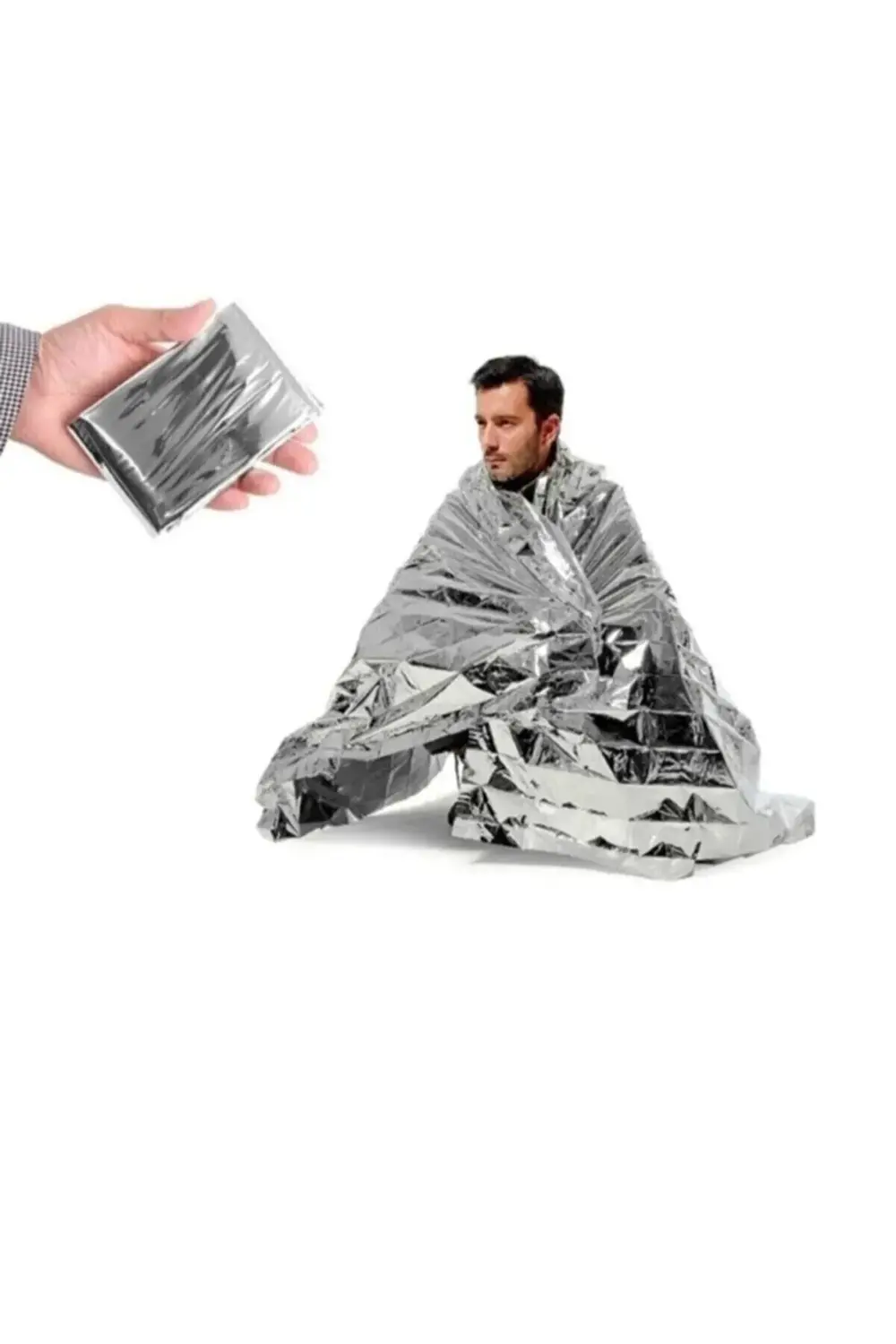 Acil Durum Ilk Yardım Battaniyesi Deprem Yanık Termal Battaniye N