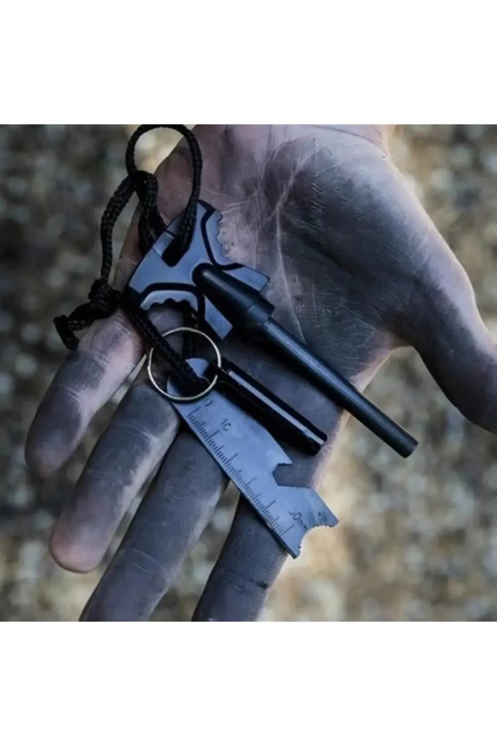 Acil Durum Magnezyum Çubuk Çakmaktaşı Hayatta Kalma Ateş Başlatıc Acil Durum Magnezyum Çubuk Çakmaktaşı Hayatta Kalma Ateş Başlatıc